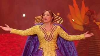 2024年01月12日 亞洲杯開幕式-阿拉伯寓言角色卡里萊和笛木乃領銜開幕式表演